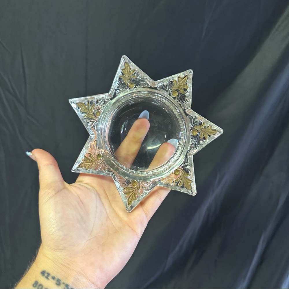 Vtg | Star Dome Magnifying Glass